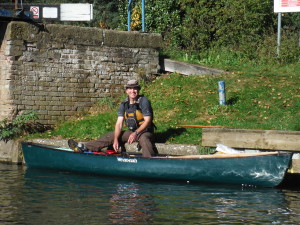 Kevin at Barnes Mill Lock